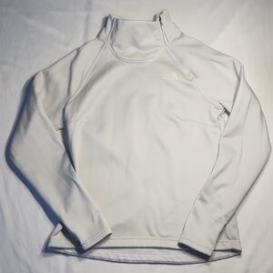 The North Face Women’s ¼ Zip Pullover | Size S | White Fleece | Lightweight